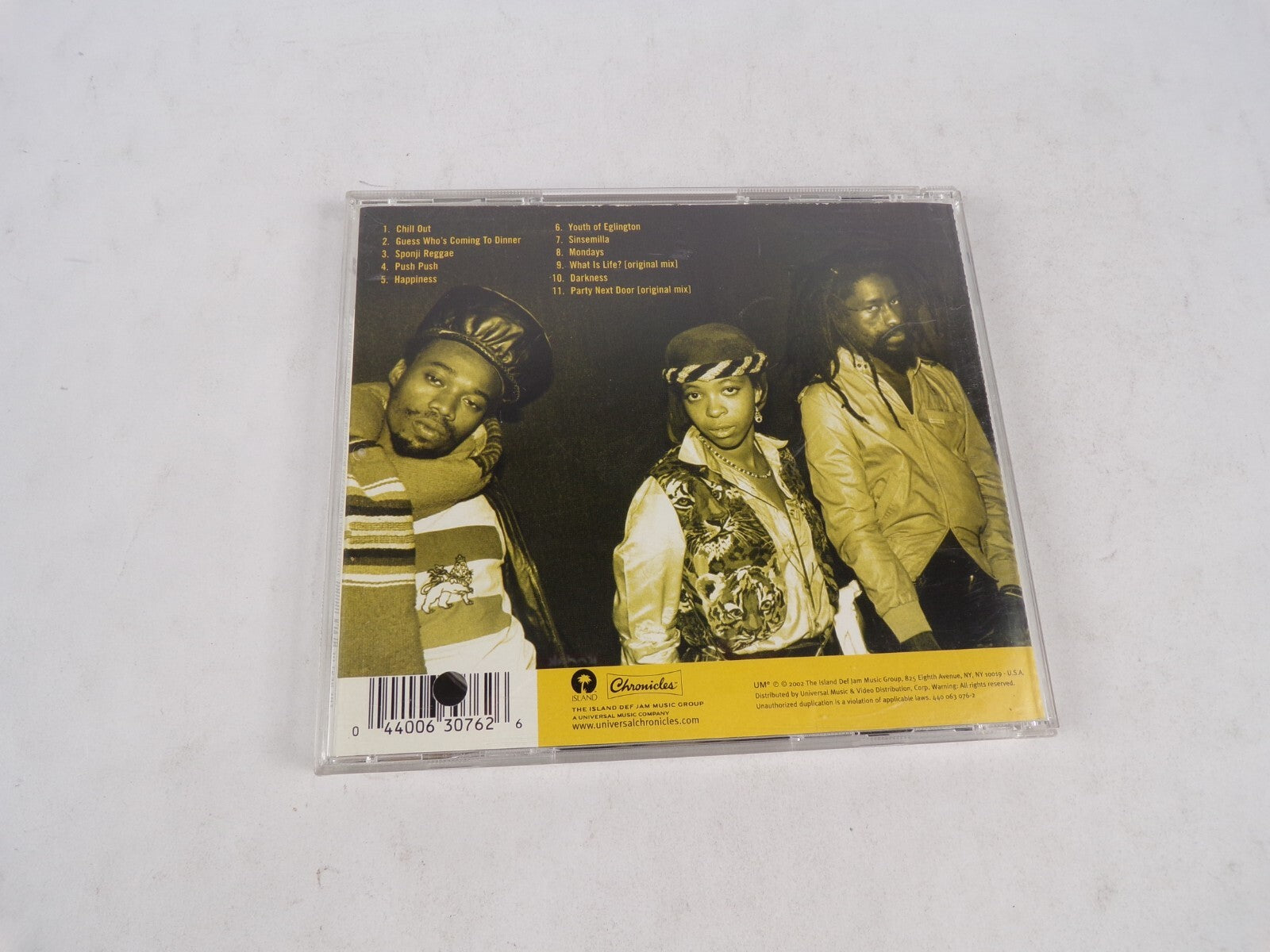 The Best Of Black Uhuru The Millennium Collection Chill Out Guess Who's CD#15