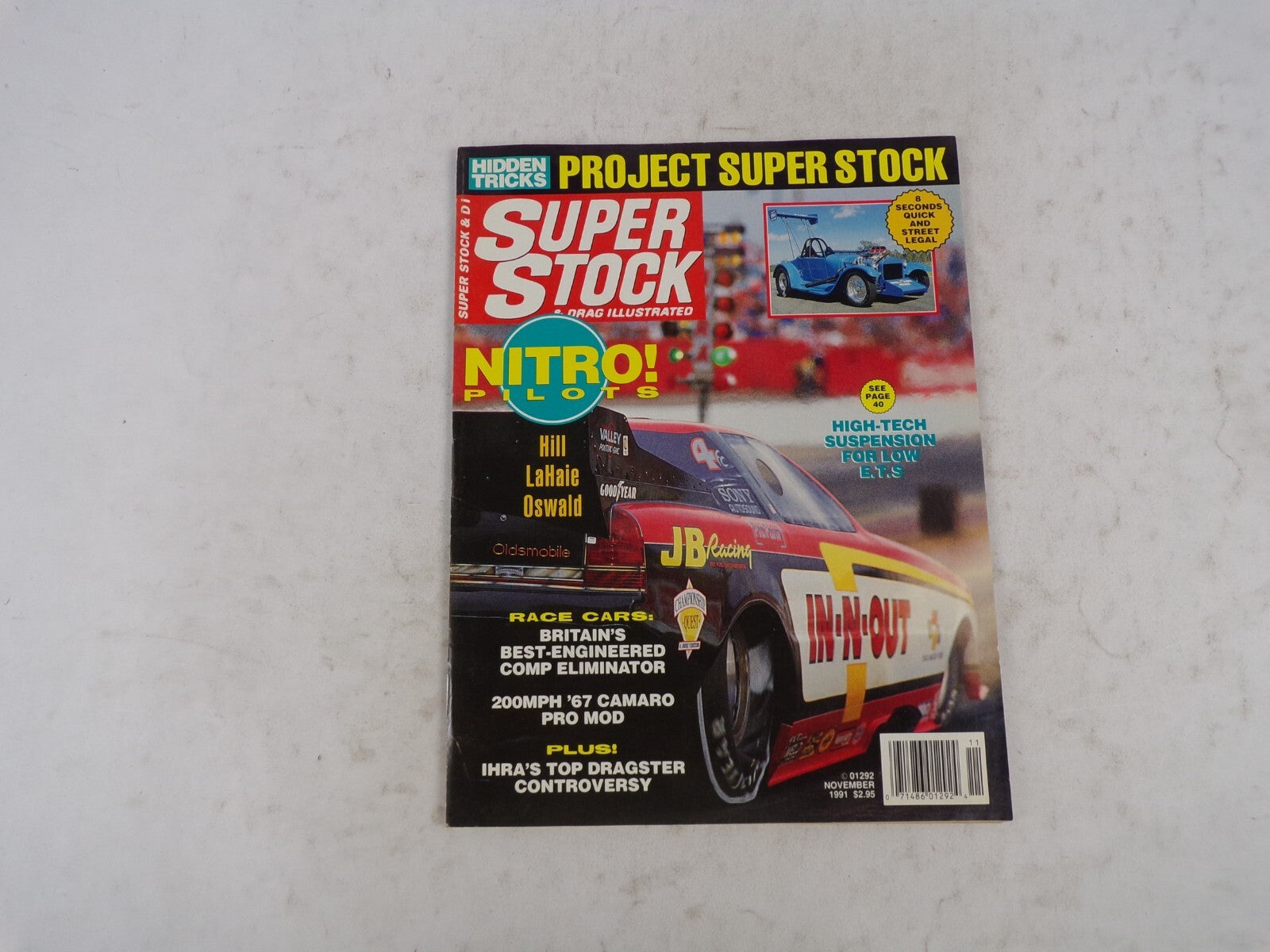 November 1991 Super Stock & Drag Illustration Project Super Stock Nitro! Pilots