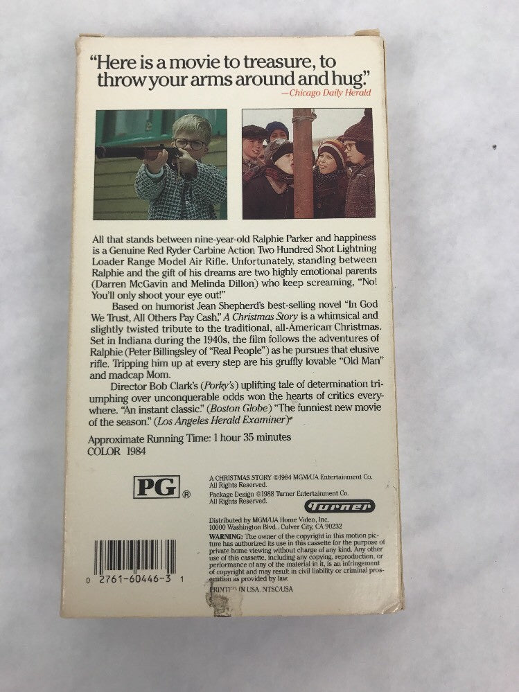 (VHS, 1994) A Christmas Story