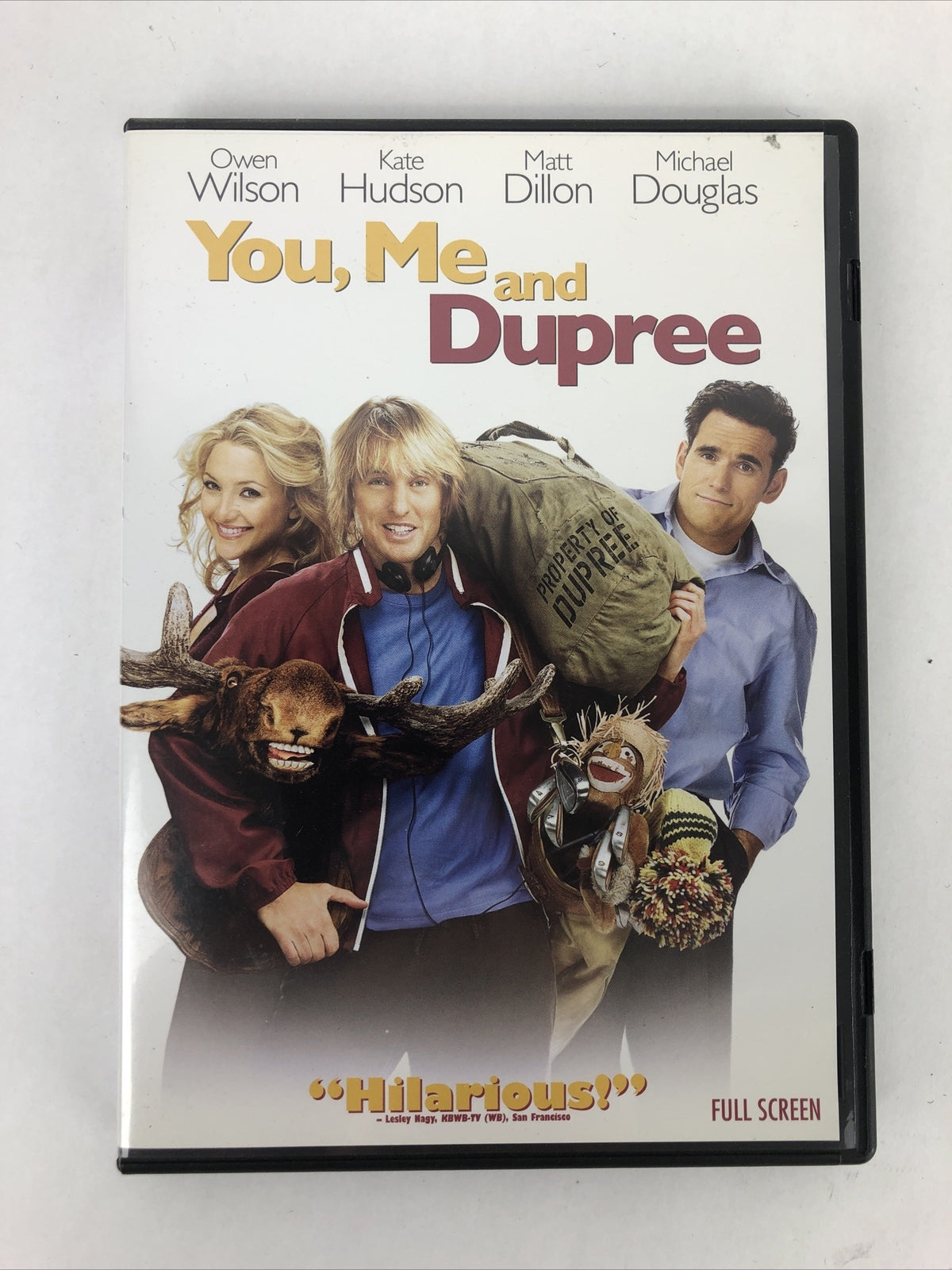 You, Me and Dupree (Full Screen Edition) - DVD - Mint Disc - Owen Wilson