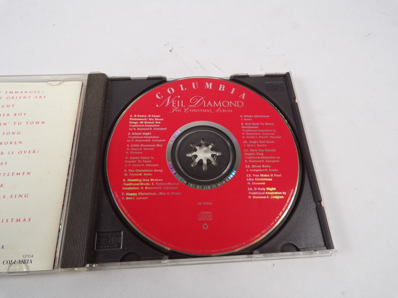 Neil Diamond The Christmas Album White Christmas O Holy Night Silent Night CD#51
