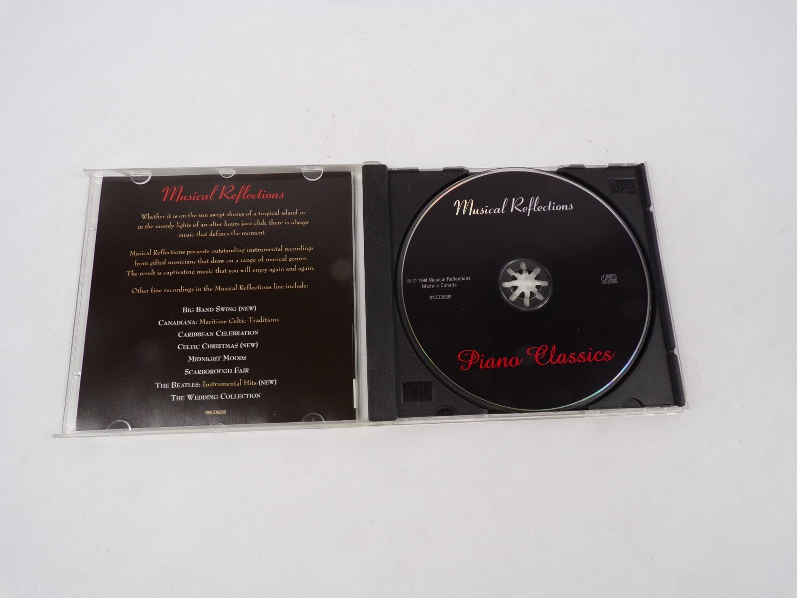 Piano Classics Turkish Rondo Moon Nocturne Impromptu Chair dE Lune CD#63