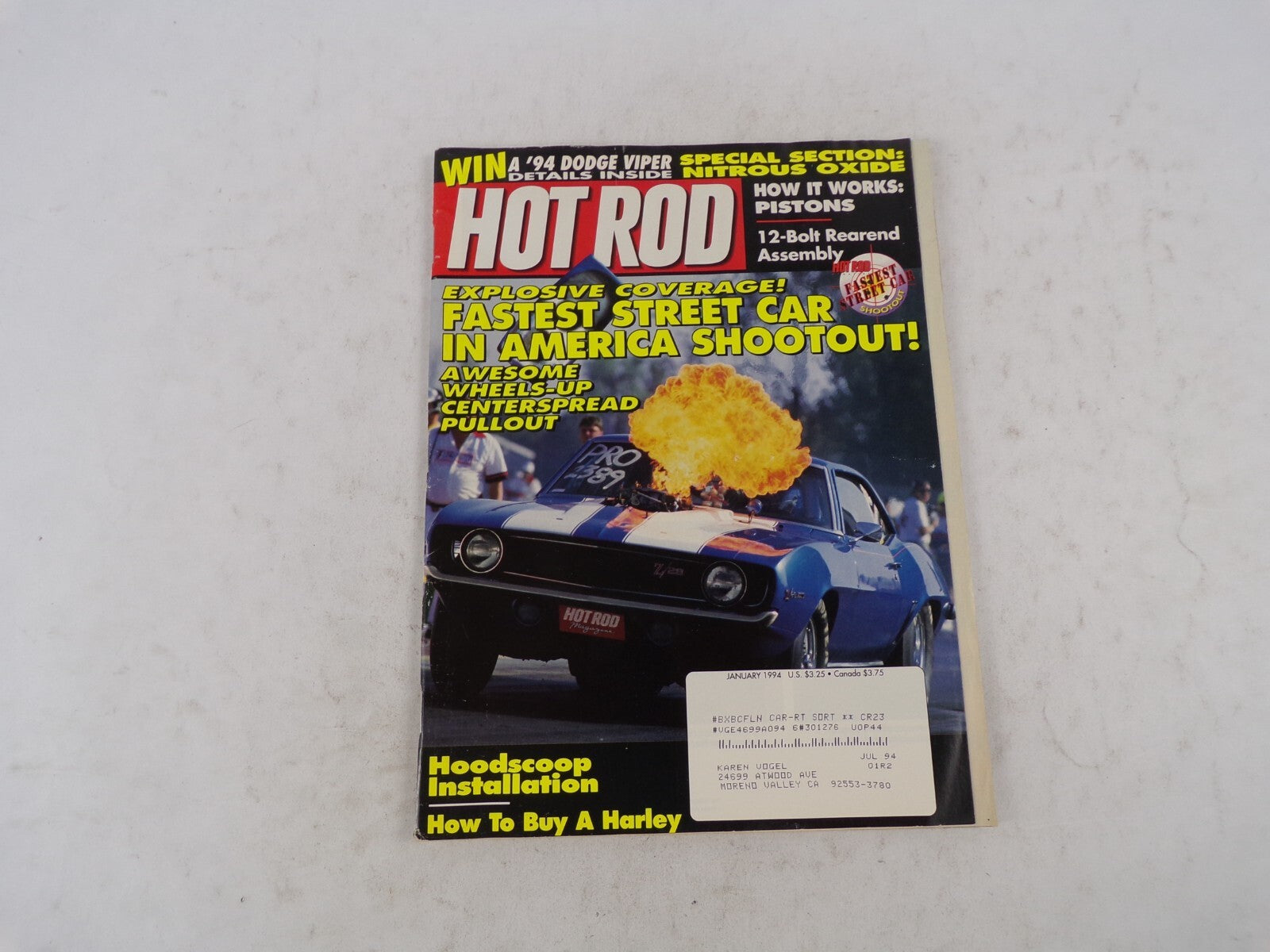 February 1994 Hot Rod Pro Advice Engine Building Tips Drivetrain Beefing Suspens