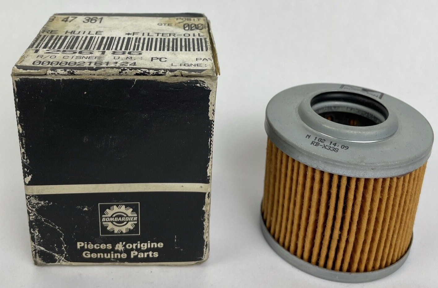 Bombardier 420256186 Oil Filter ElementOEM Champion RB-X338 Can-Am -
