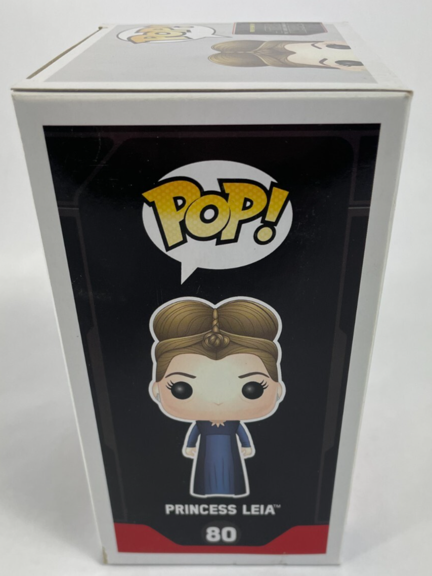 FUNKO POP Star wars The Force Awakens 80 Princess Leia Vinyl Bobble Head NEW