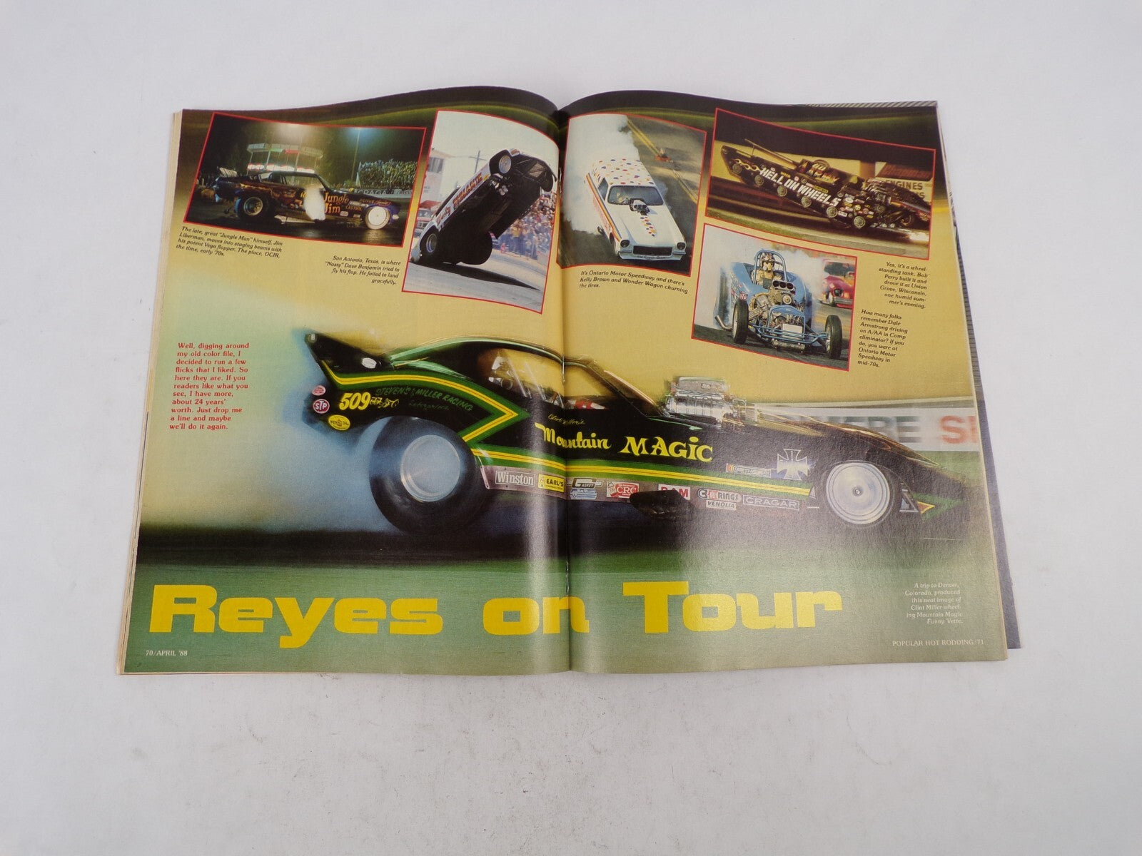 April 1988 Hot Rod Magazine Paint Your Car! From Prep To Polish Collector's Spec