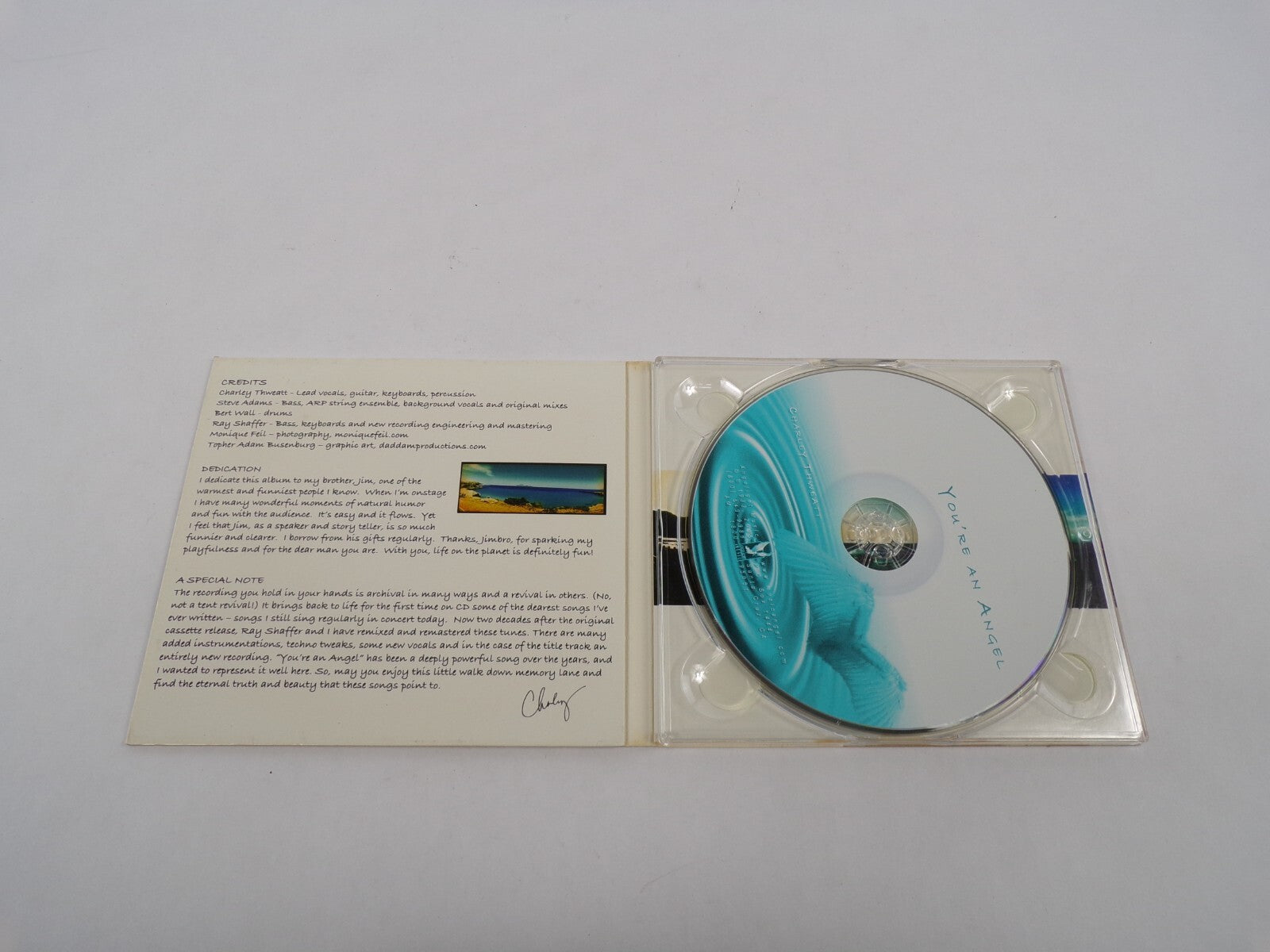 You're An Angel Charley Thweatt Be Still Kingdom Of Love In The Presence CD#28