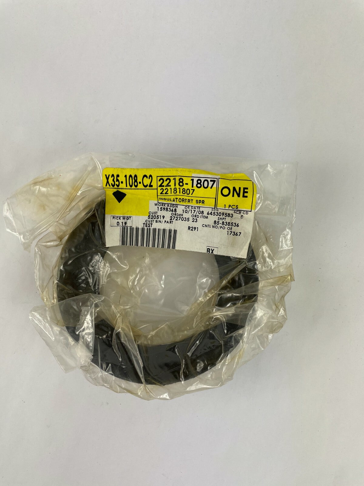Genuine Automotive Part X35-108-C2 Insulatorfrt Lot of 1 A2