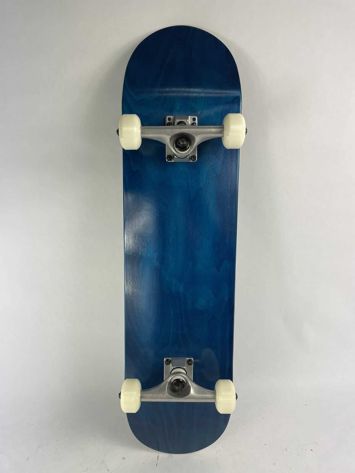 Blue Blank Skateboard Complete 8" Gravity Casted Trucks 52mm ATM Wheels Abec 7