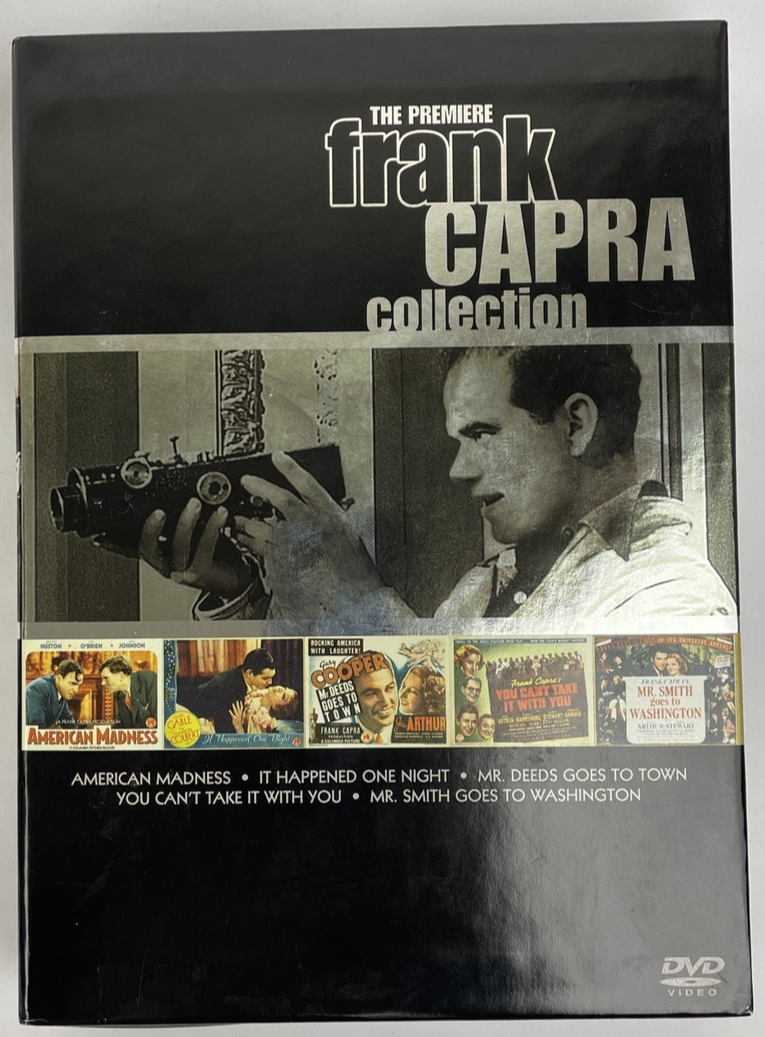 The Premiere Frank Capra Collection DVD 6-Disc VG It Happened One Night American