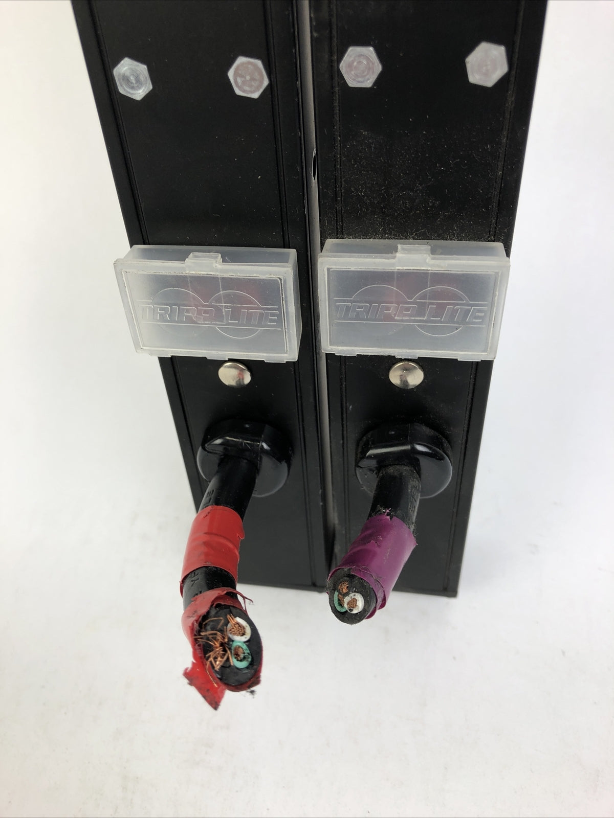 LOT of 2 Tripp Lite PDU Metered 120V 20A 28 Outlet PDUMV20- NEEDS CORD LOOK