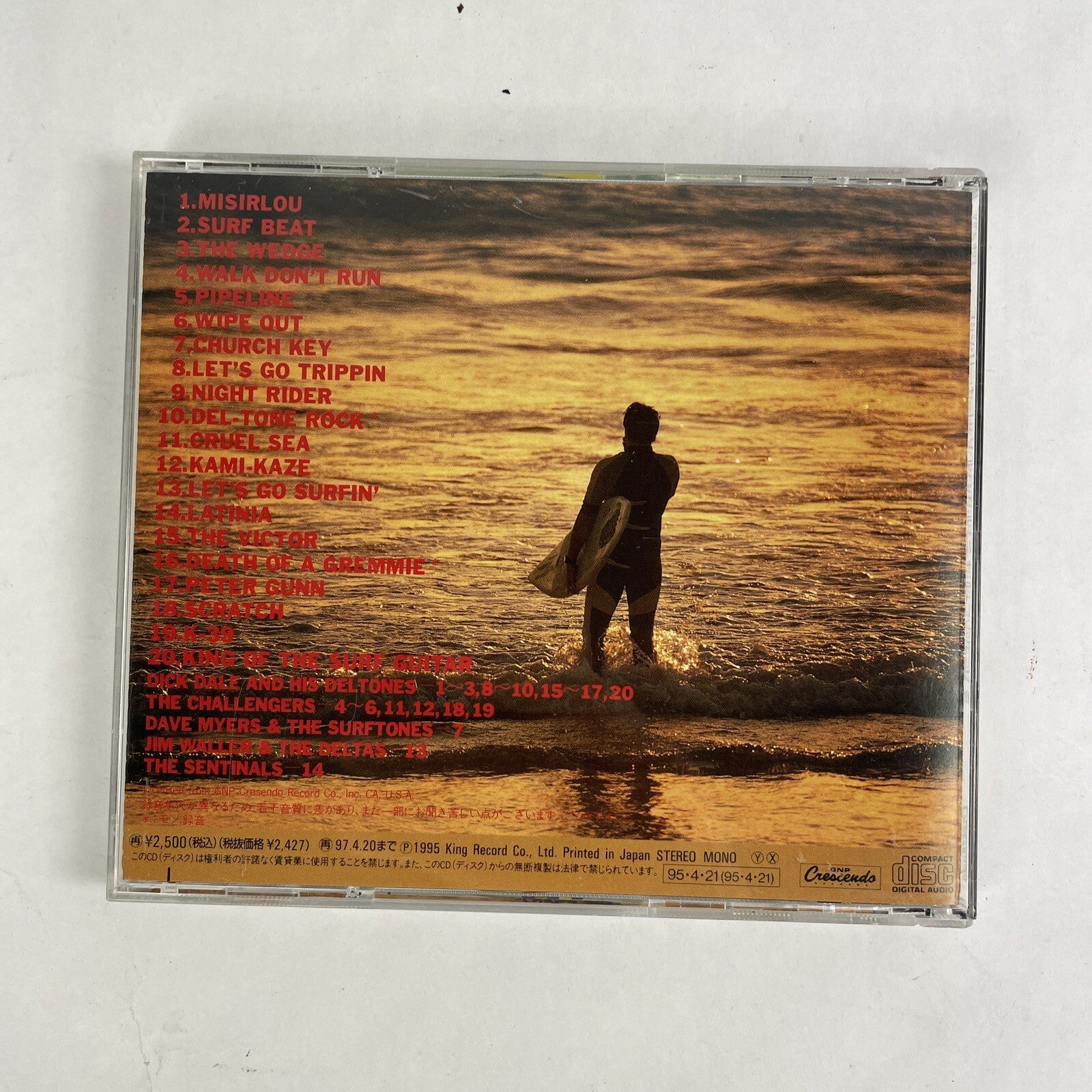 Various Artists - Lets Go Surfin' CD Japanese Import #17