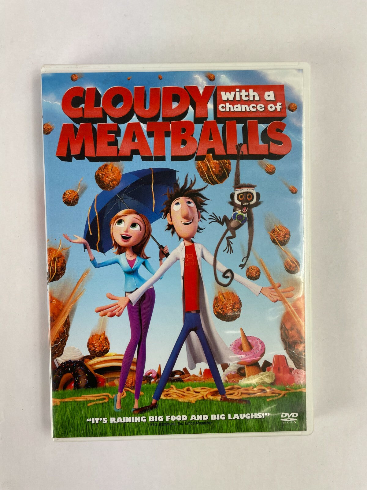 Cloudy with a chance of Meat Balls Big Food Big Laughs! DVD Movies