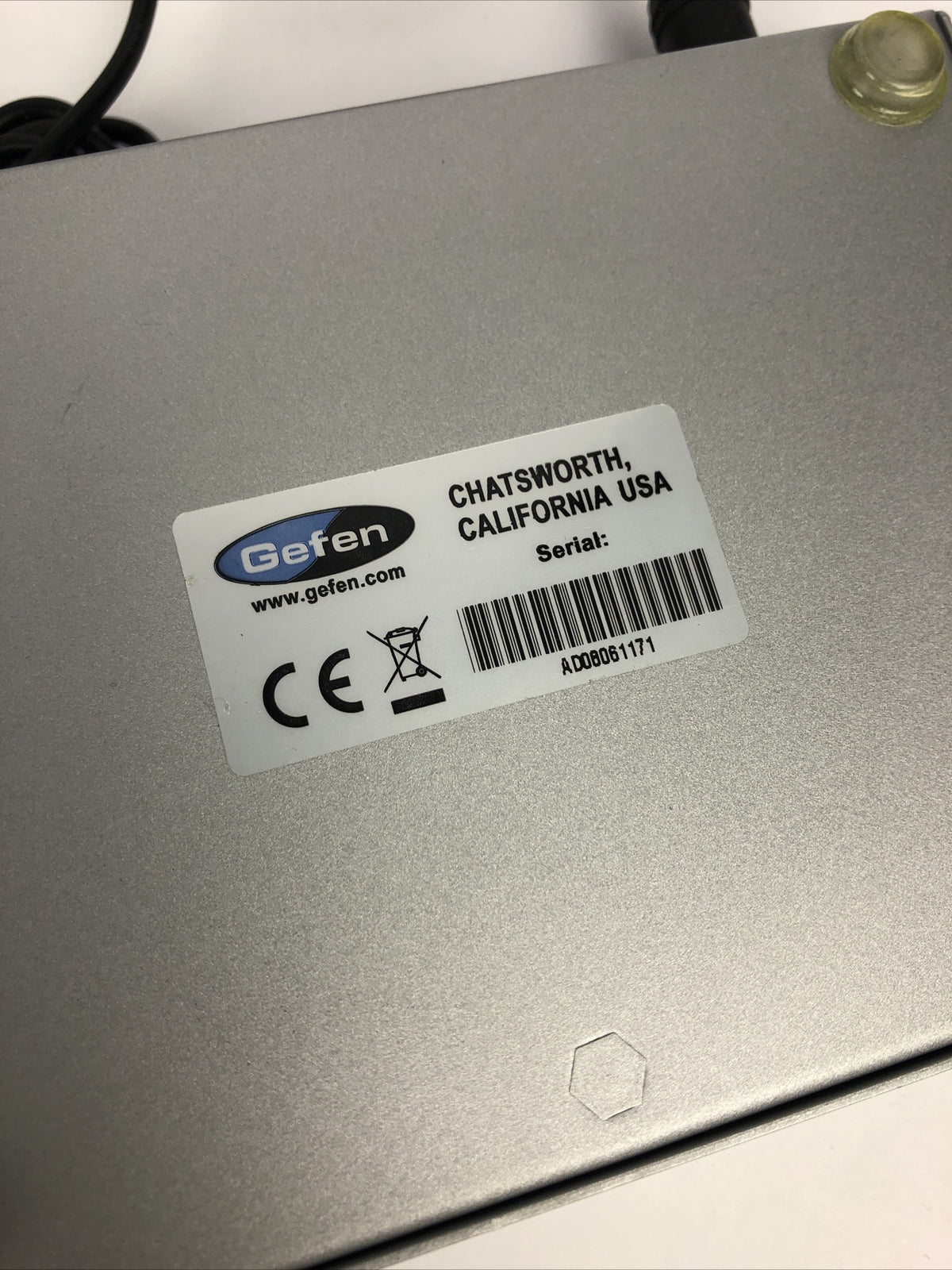 GEFEN 2000 HDS OPTICAL DVI EXTENSION SENDER with Power Supply - Fast Shipping