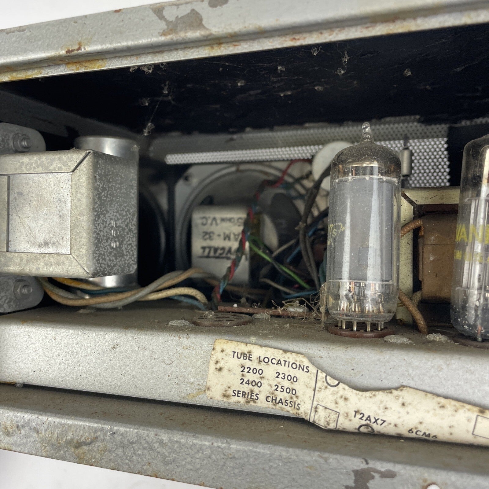 Vintage " Voycall " Tube Office Intercom - Parts or Repair - as IS -LOOK