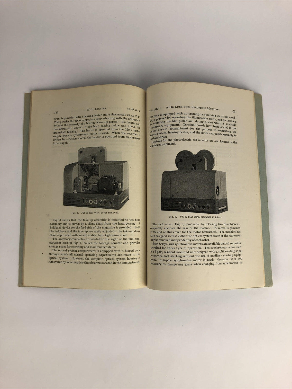 SMPE Journal Of The Society Of Motion Picture Engineers February 1947 VOL 48