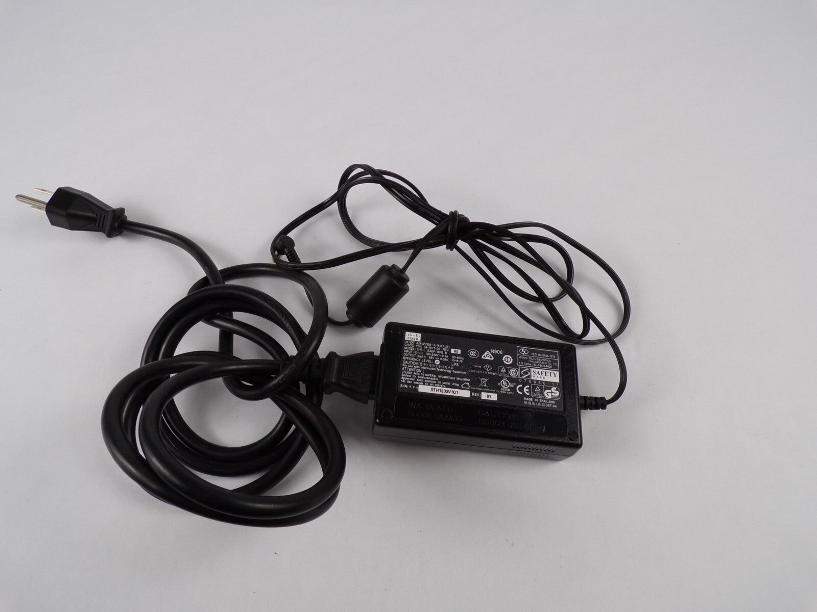 Genuine Cisco EADP-18FB B Output 48 V 0.38 A Power Supply Adapter A00