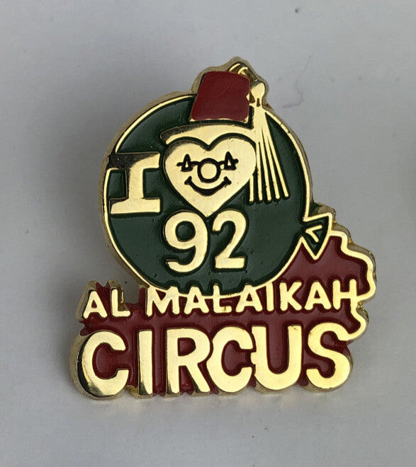 6 x Vintage Al Malaikah Shriners 2003 Circus Mom El Bekal Brooch or Lapel Pins