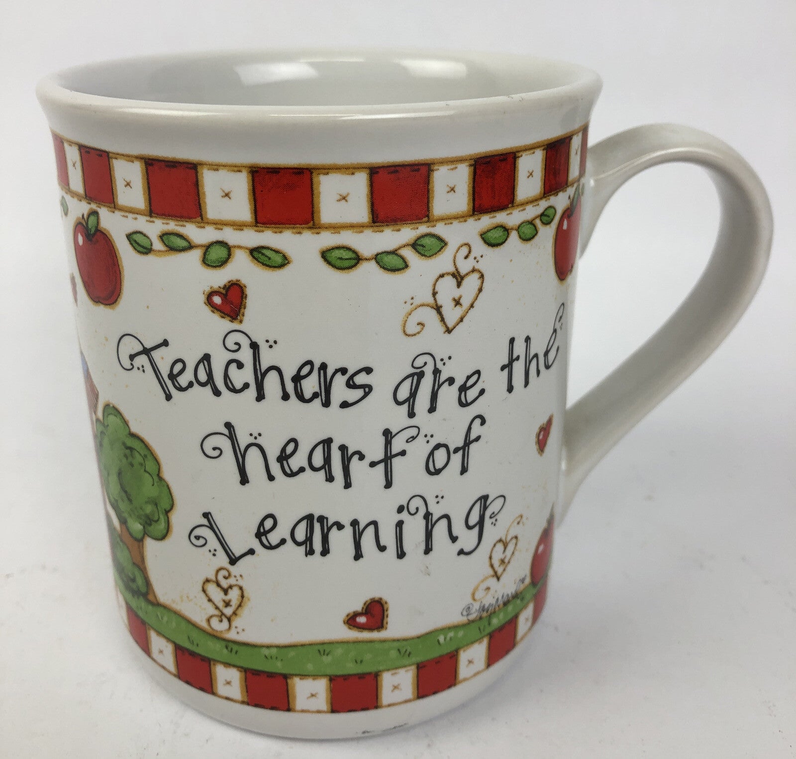 Papel Giftware 12oz Ceramic Coffee Mug" TEACHERS are the Heart of Learning "