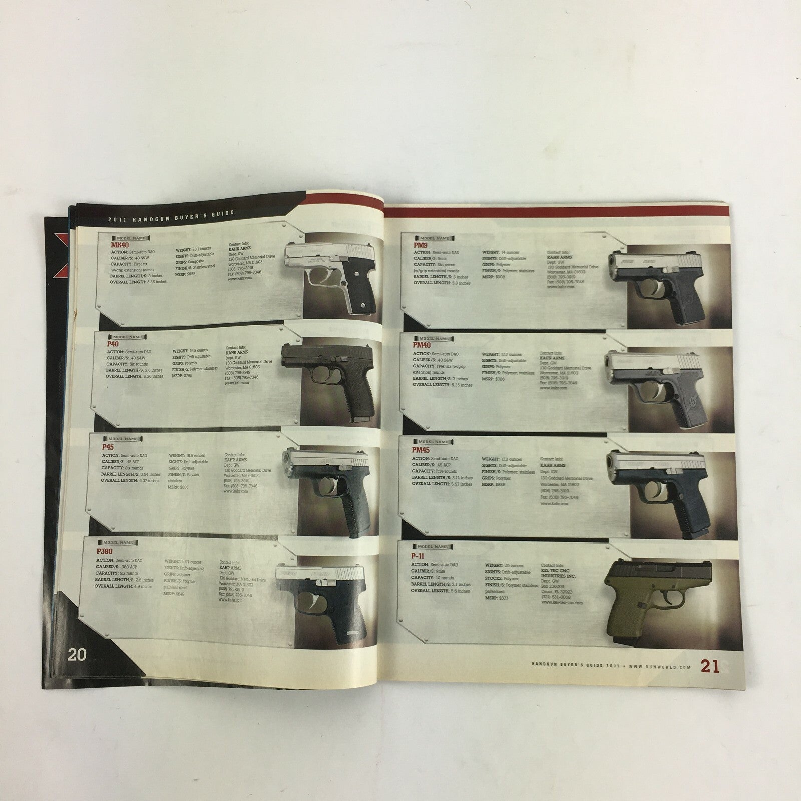 2010 Handgun Buyer Guide Magazine 250+ Models Reviewed Pocket Service Pistol