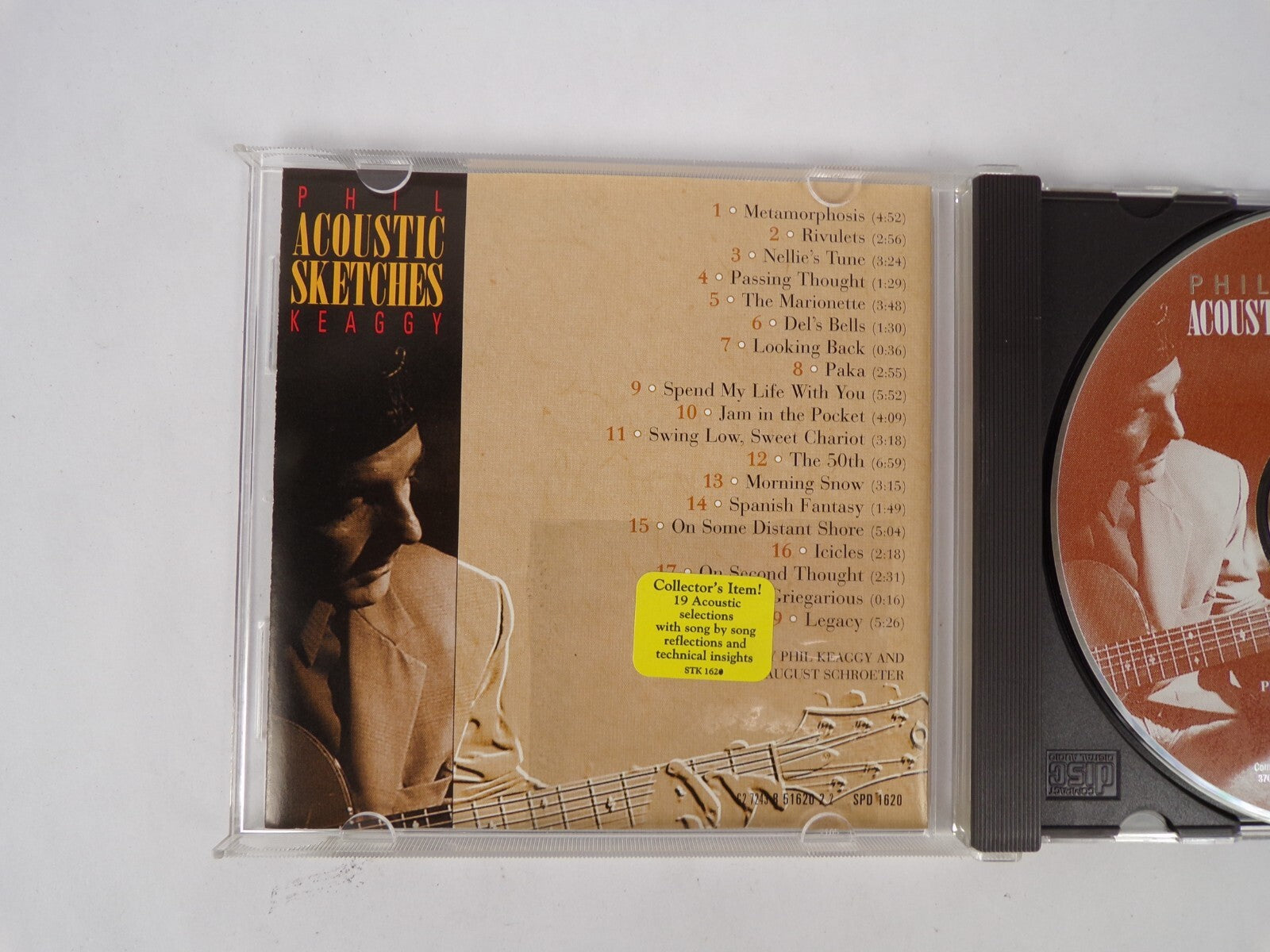 Phill Keaggy Acoustic Sketches Greatest Hits CD #9
