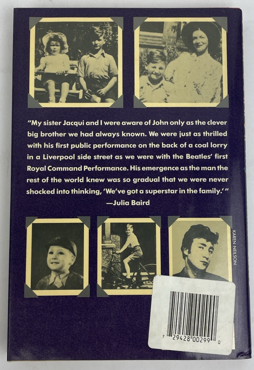 John Lennon, My Brother - Hardcover By Baird, Julia - First American Edition VGC