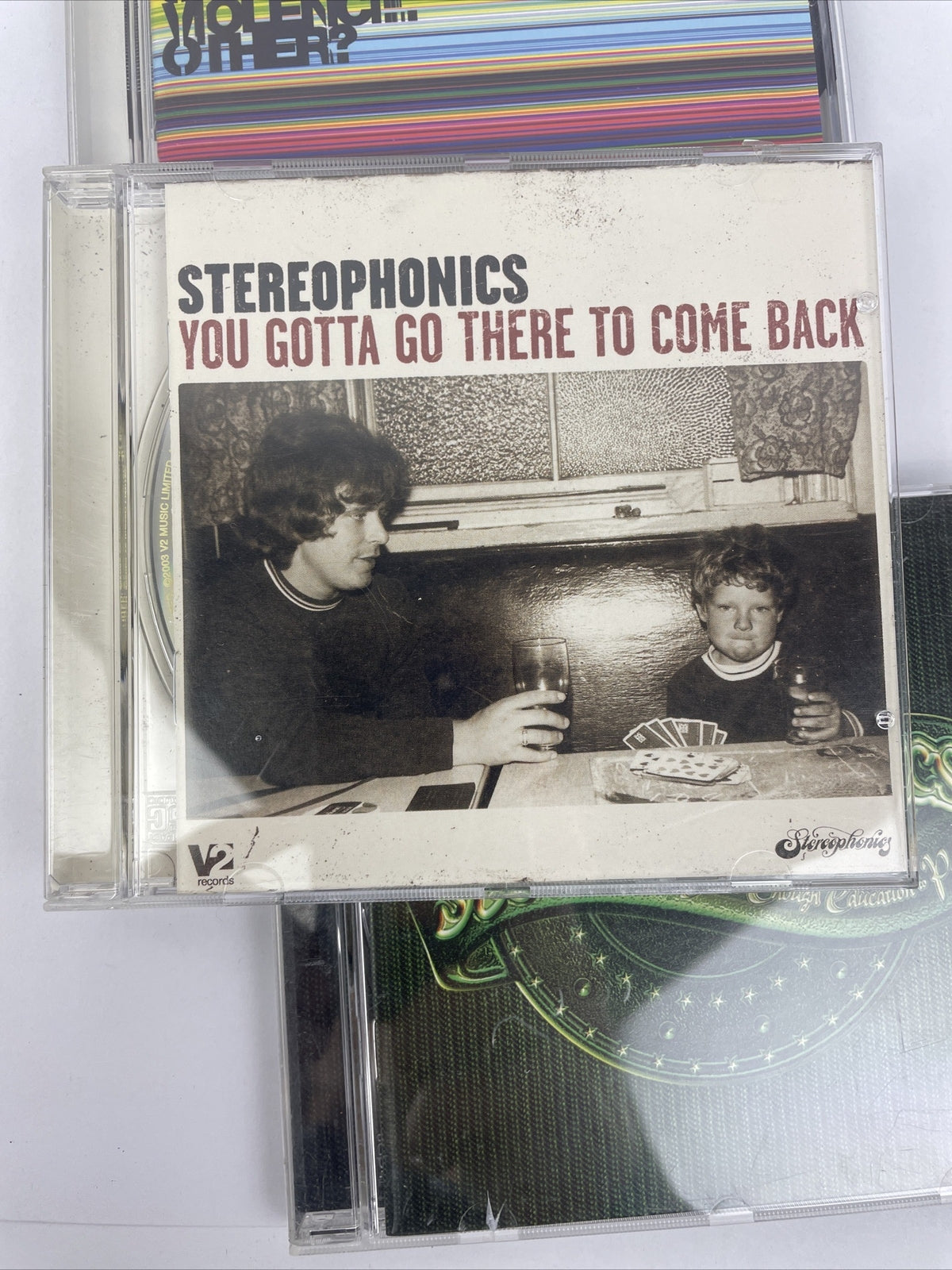 3 x Stereophonics CD - Language. Sex. Violence. Other? Just Enough Education -S