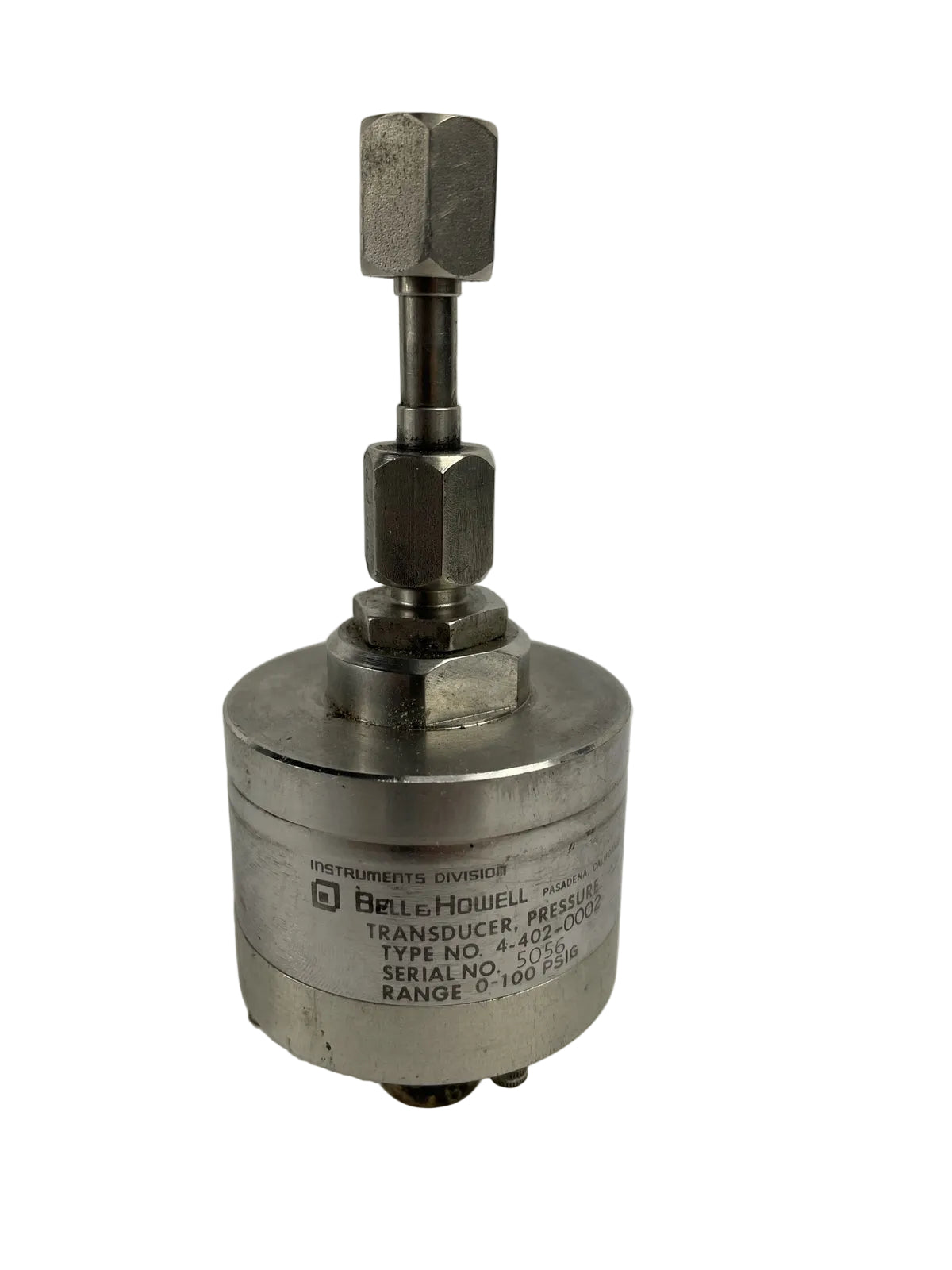 Bell & Howell 4-402-0002 pressure transducer