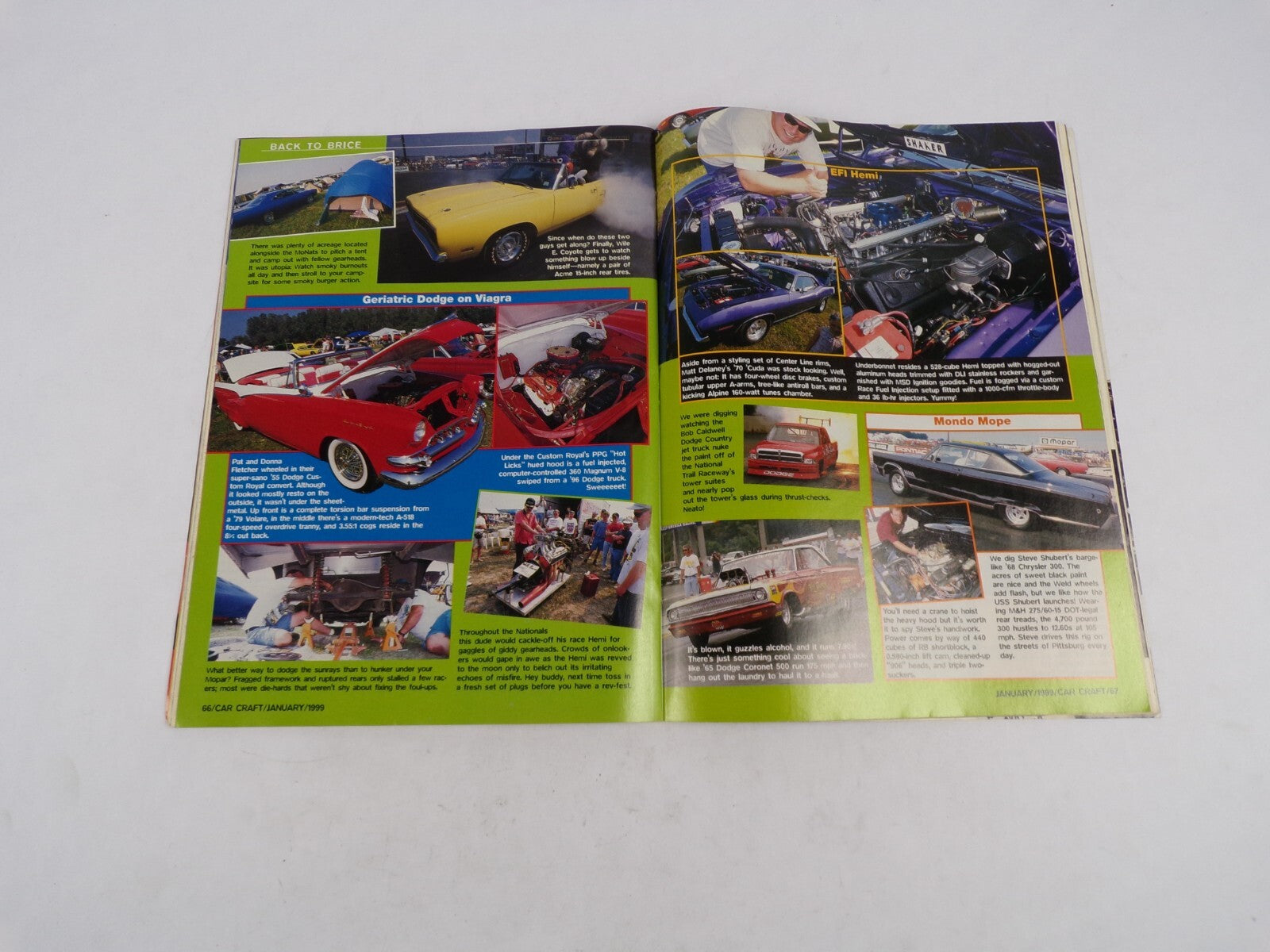 January 1999 Car Craft Easy Bolt Ons Engine Combos That Work Mopar Nats