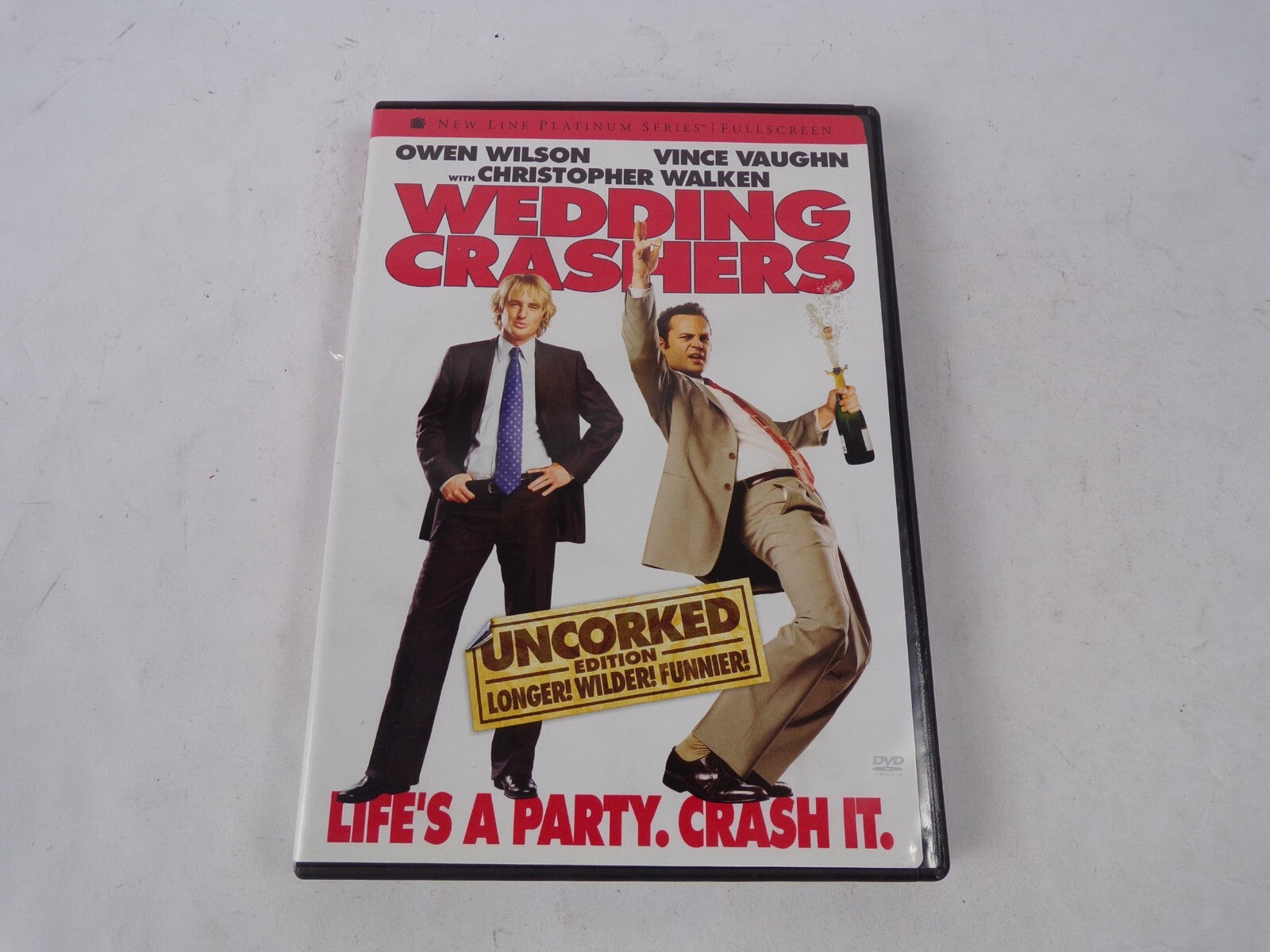Wedding Crashers Owen Wilson Vince Vaughn Christopher Walken Life's DVD Movies