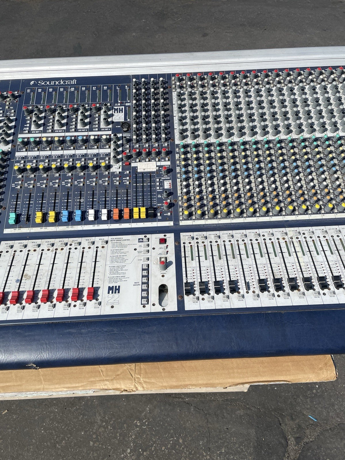 Soundcraft MH2 48 Channel Console - 48 Mono 4 Stereo 10 Aux 8 Groups 4 Matrix