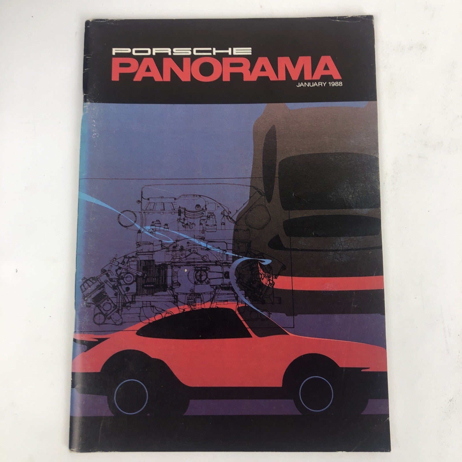 Porsche Club of USA Panorama Magazine - January 1988 - 356 12 Volt Conversion