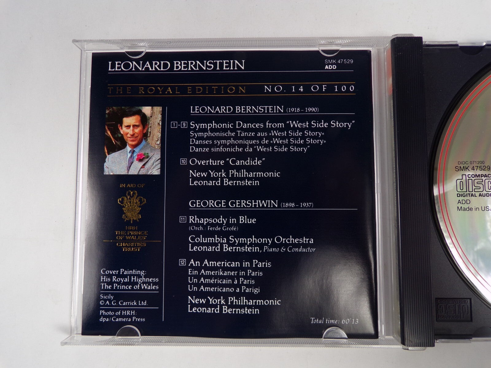 George Greshwin Leonard Bernstein CD #19