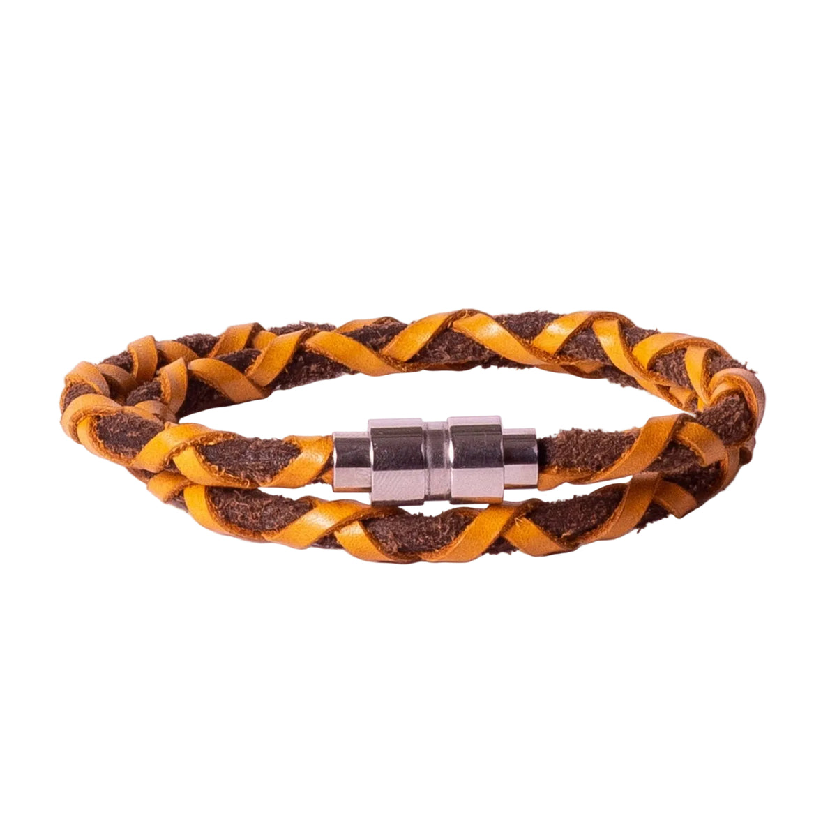 Kavak handmade bright yellow cord adjustable women's bracelet