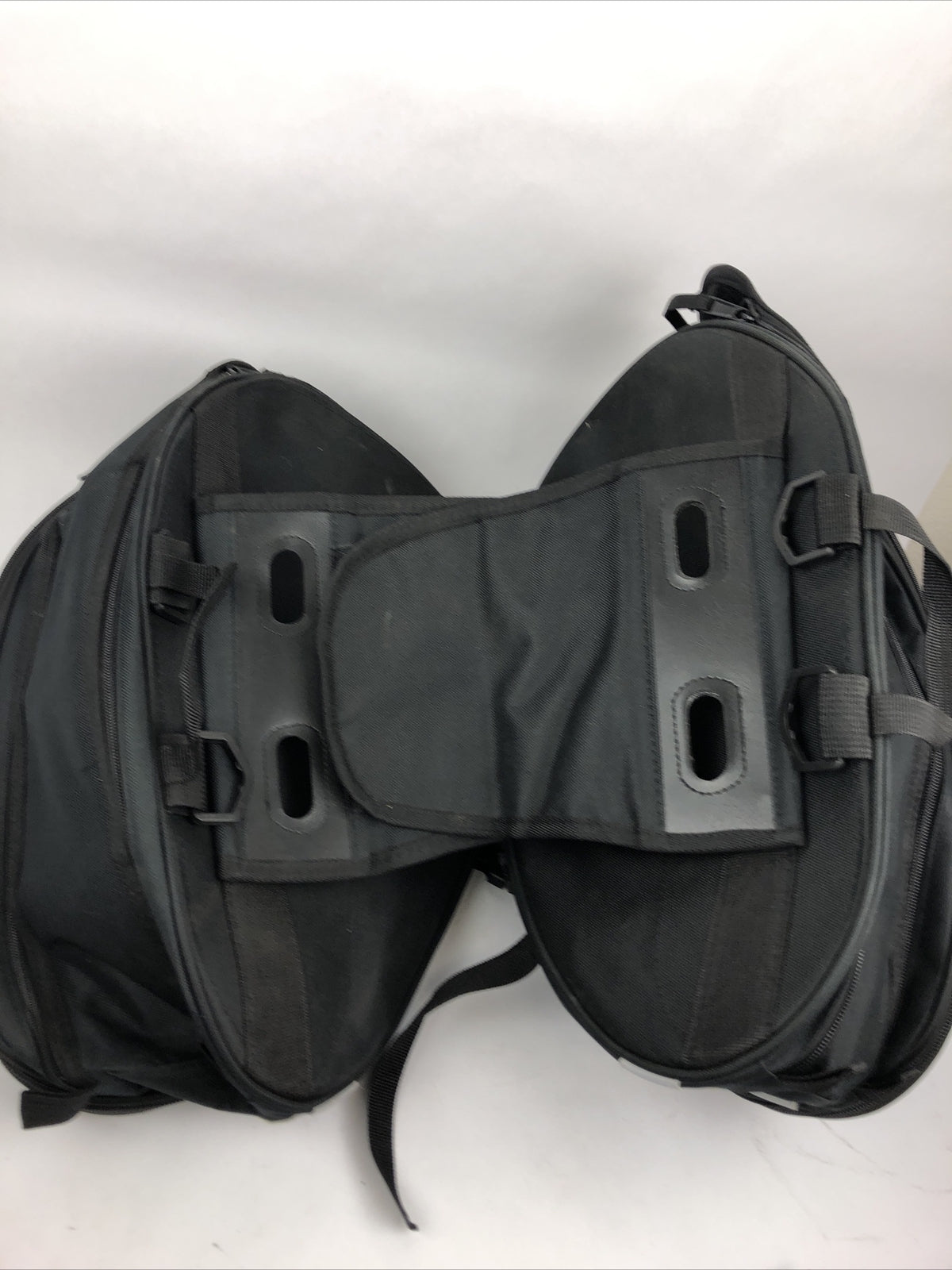 Komine SA-212 Molded Motorcycle Expanding Saddle Bag EXP