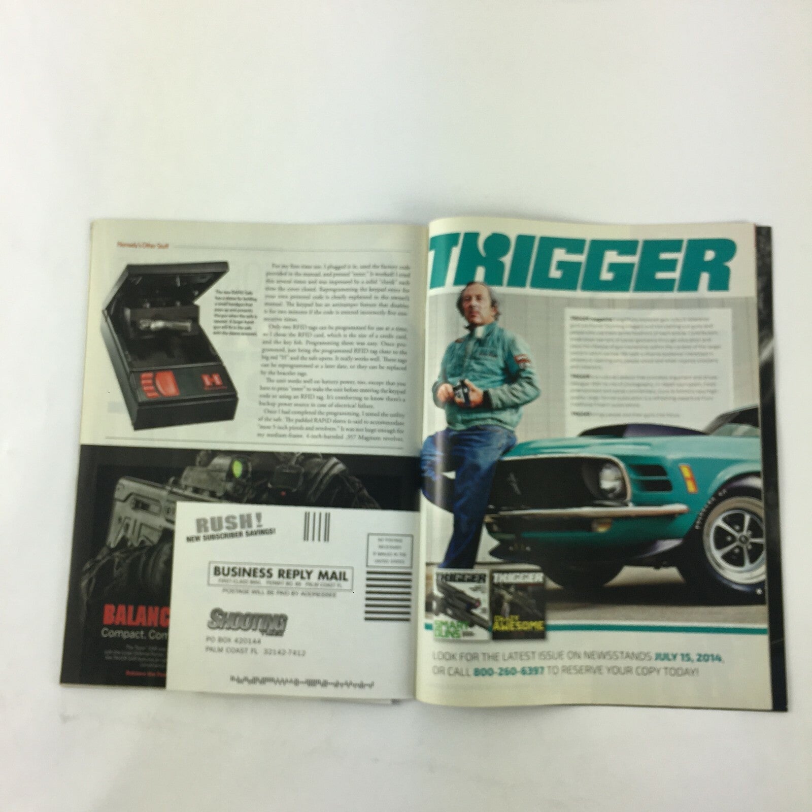 October 2015 Shooting Times Magazine.260 Light Tactical Ruger SR-762.40-Cal.1911