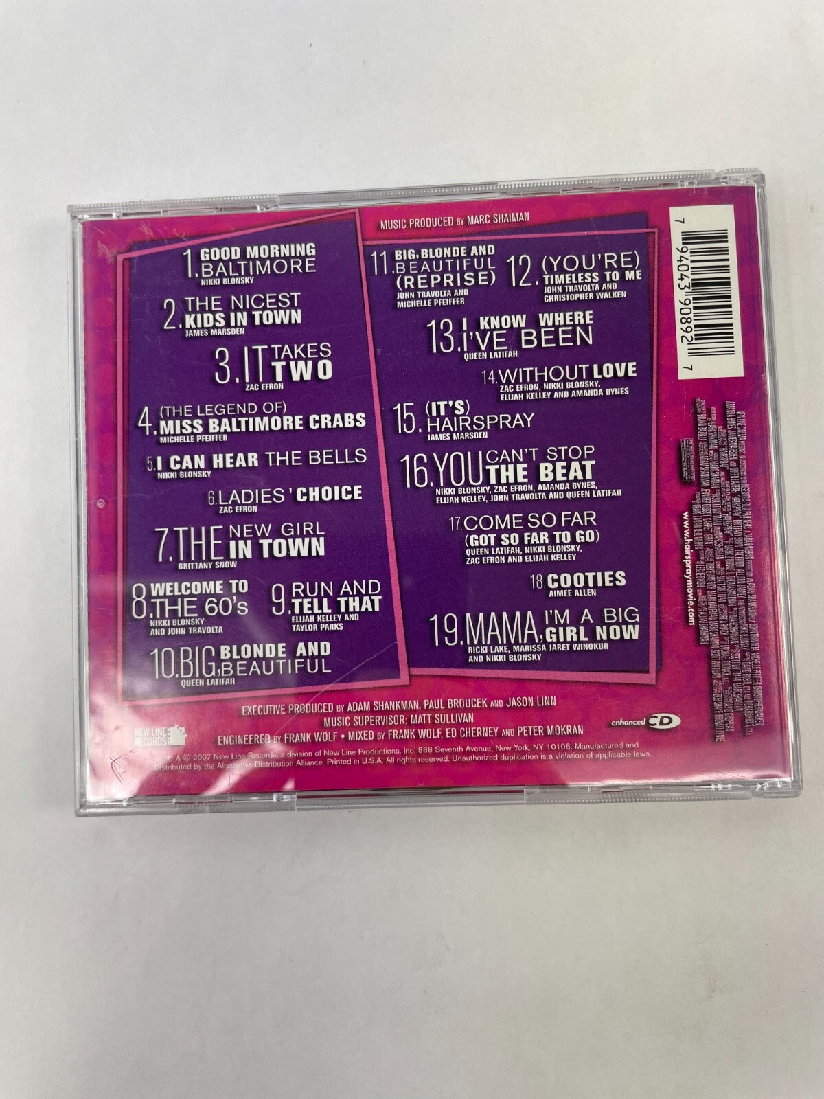 Hairspray Soundtrack To The Motion Picture Good Morning Baltimore The CD#73