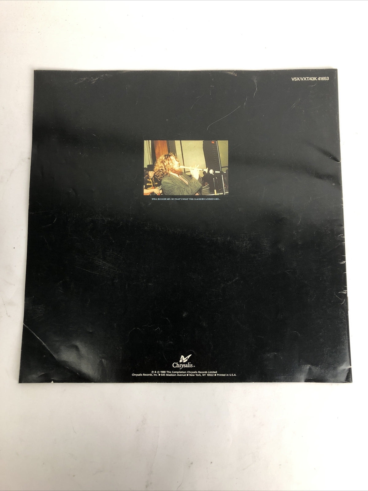 20 YEARS OF JETHRO TULL RECORD INSERT BOOKLET - LOOK