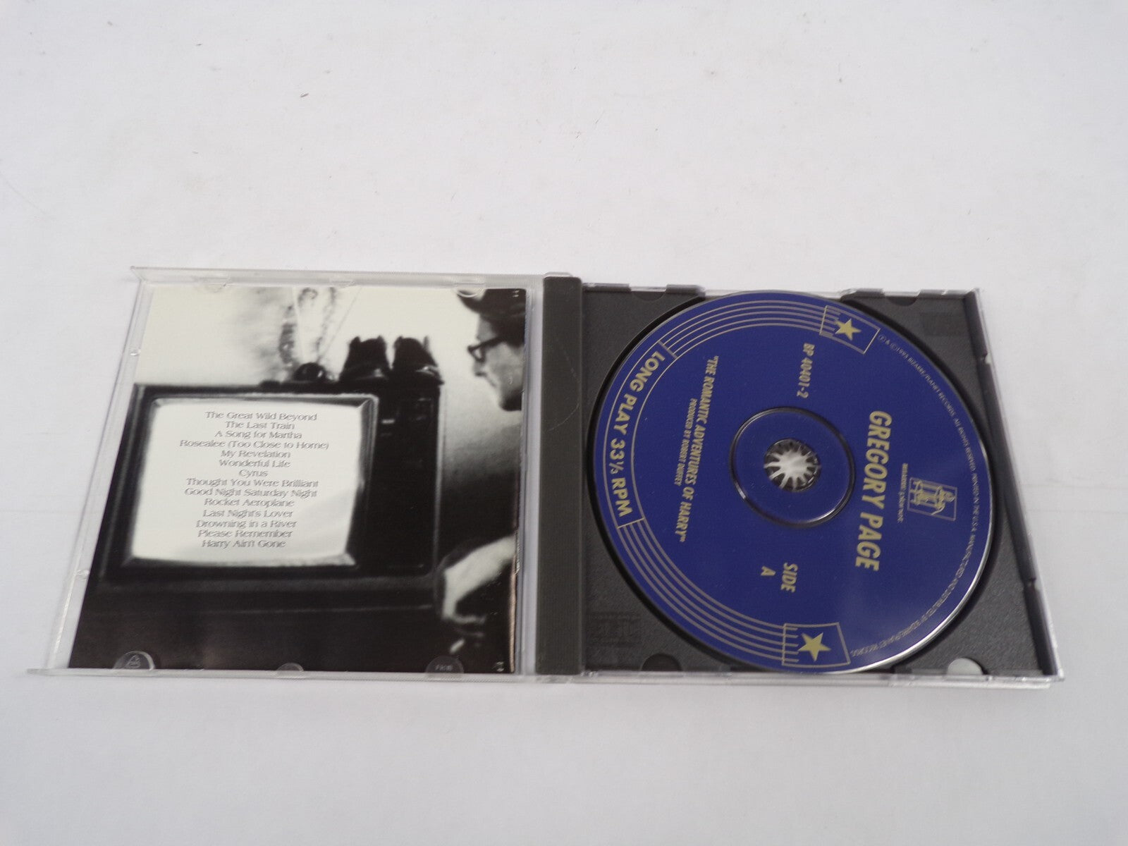 Gregory Page The Romantic Adventures Of Harry The Great Wild Beyond The CD#25