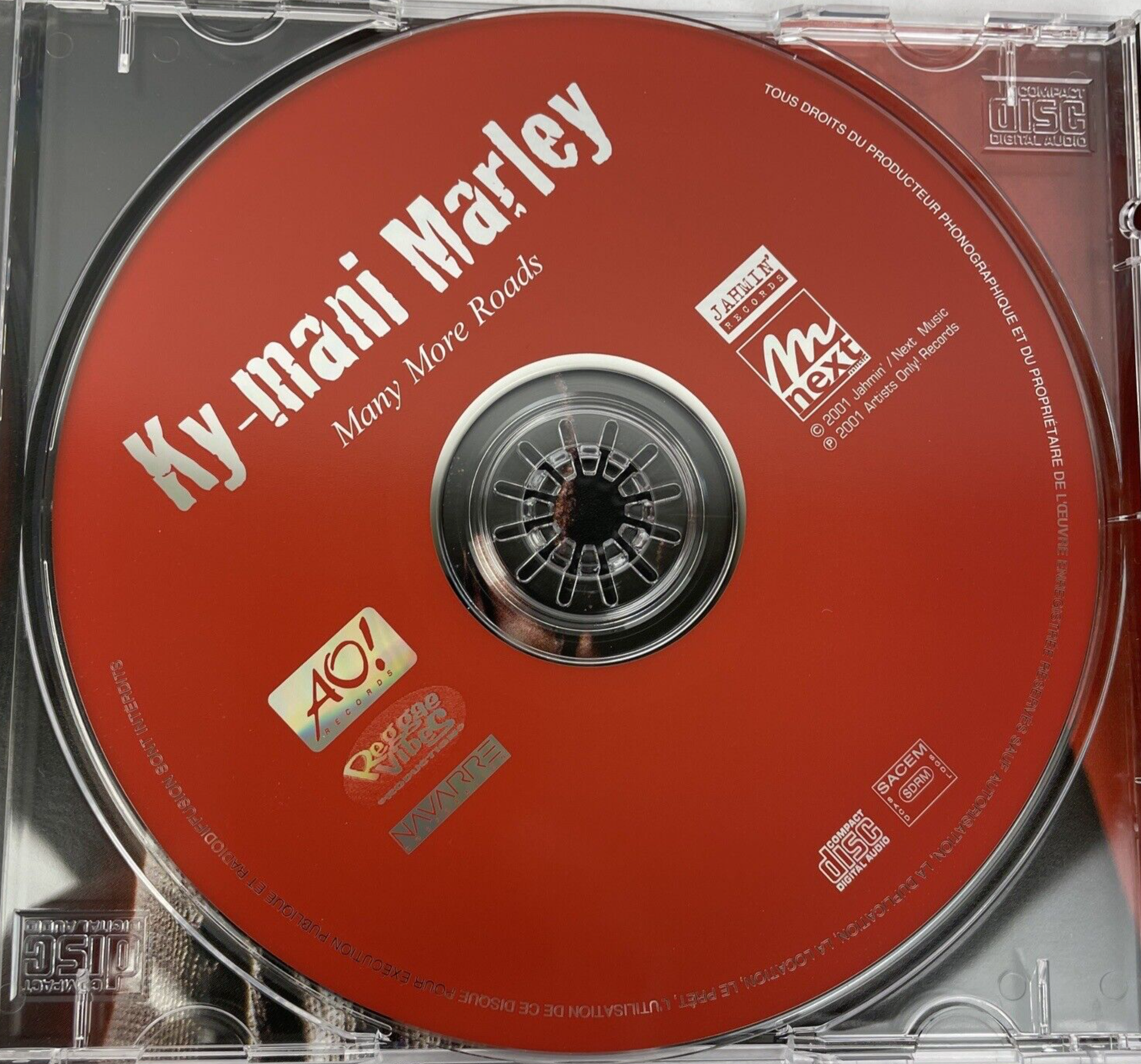 Kymani Marley - Many More Roads - Digital Audio CD 2001 Jahmin' Records - M