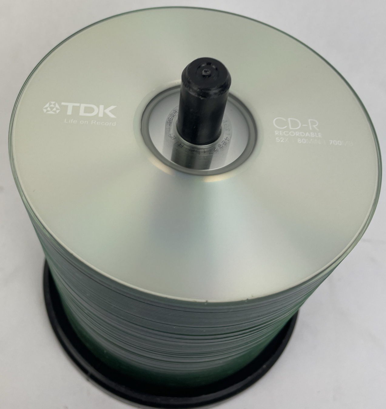 OEM TDK Blank Recordable CD-R 90 PACK 700MB 80 Min 52x Speed 700MB NOS