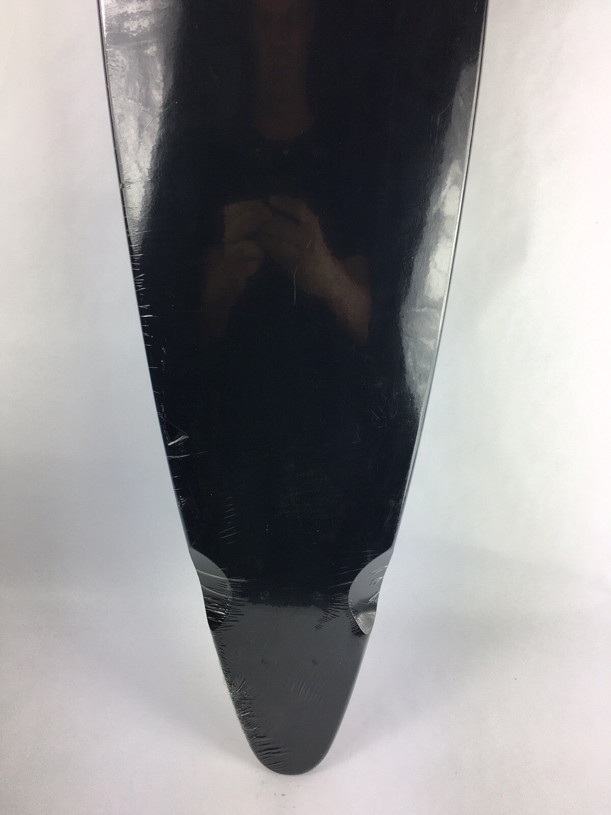 Black 8-ply natural maple 9x40 top mount downhill freeride longboard skateboard deck C2.