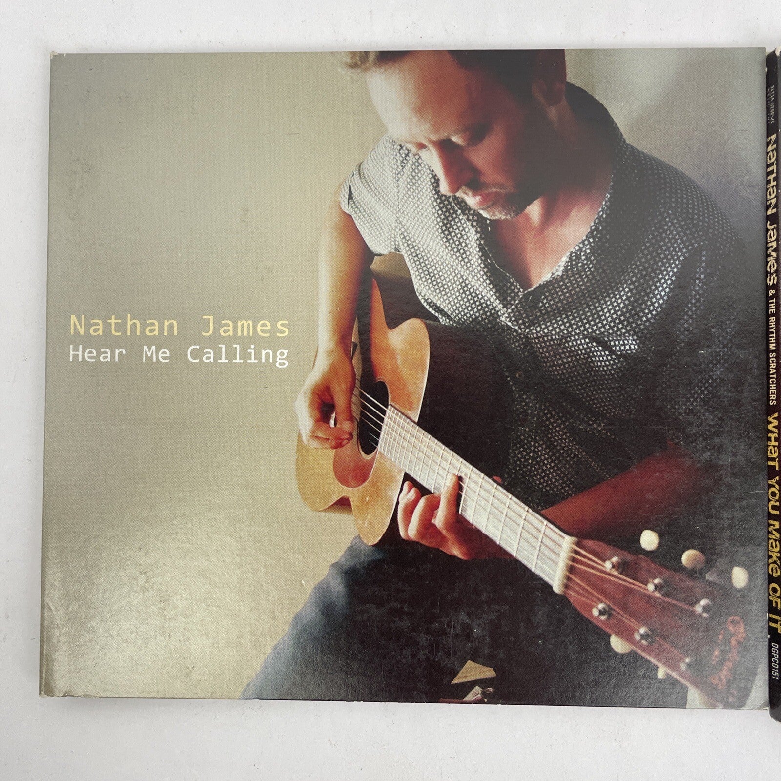 2 x Nathan James - Hear Me Calling & what You Make of It - Digital Audio CD - JK