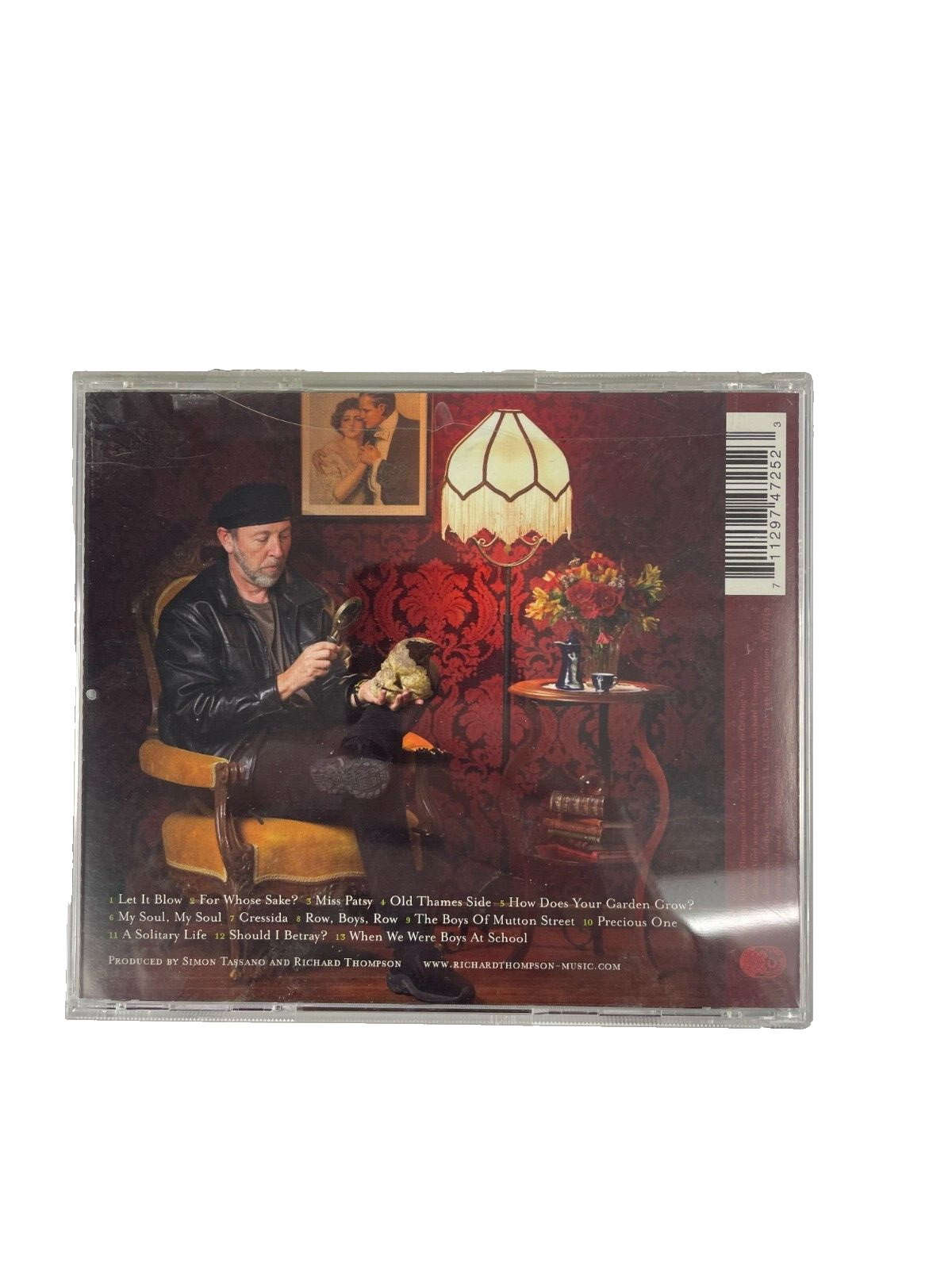 Richard Thompson From Parlour Ballads Let It Blow For Whose Sake Miss Patsy #S-T