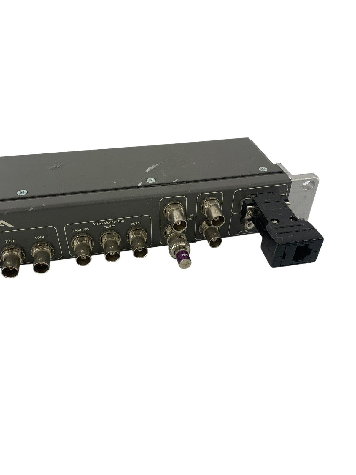 AJA K3-Box Breakout Box for KONA 3 with Ethernet adapter plugin