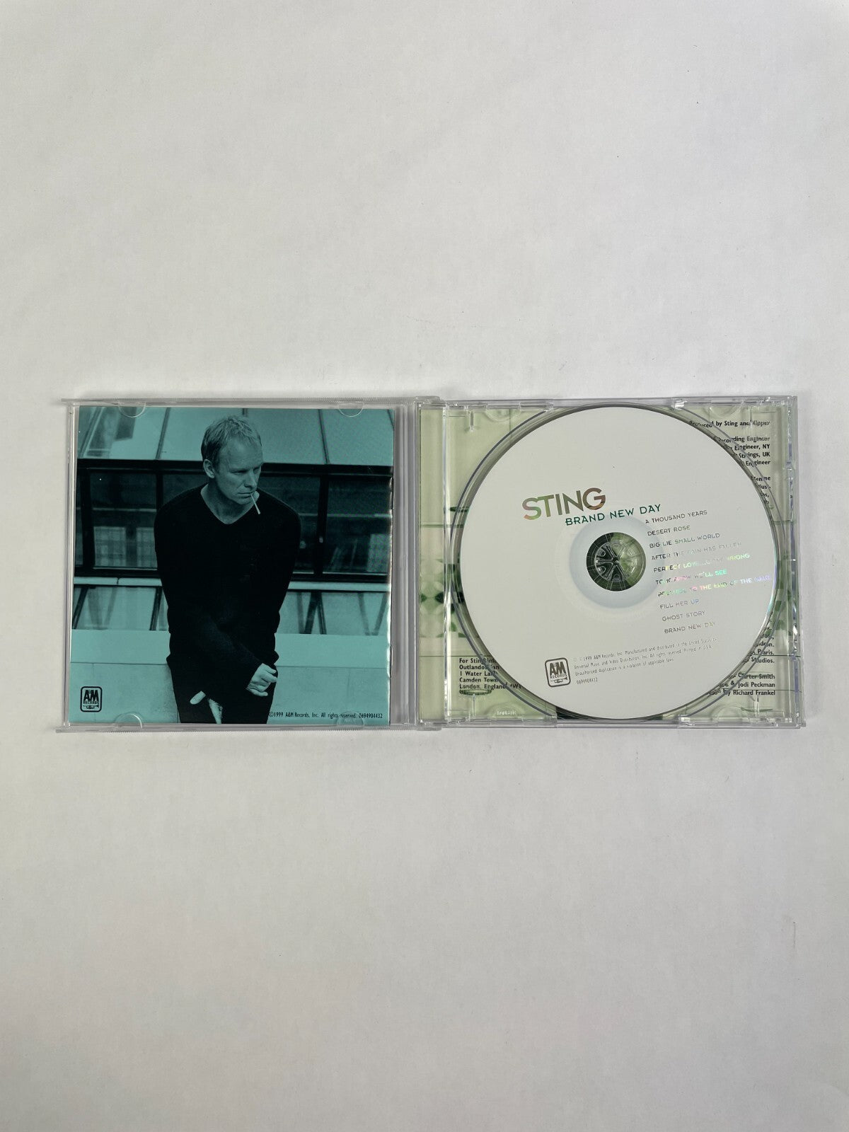 Sting Brand New Day Ghost Story Fill Her Up Desert Rose A Thousand Years CD#72