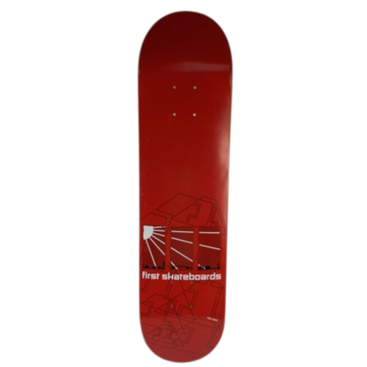 First skateboard 7.5" x 31" deck GRAPHIC 7 ply C1