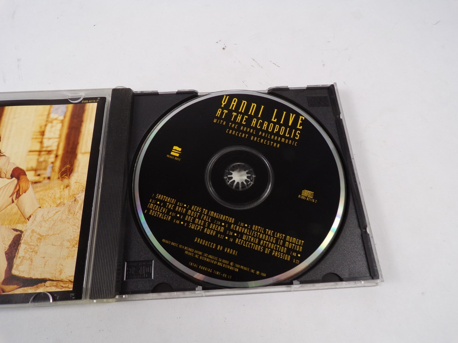 Yanni Live At The Acropolis With The Royal Philharmonic Concert Orchestrr CD#39