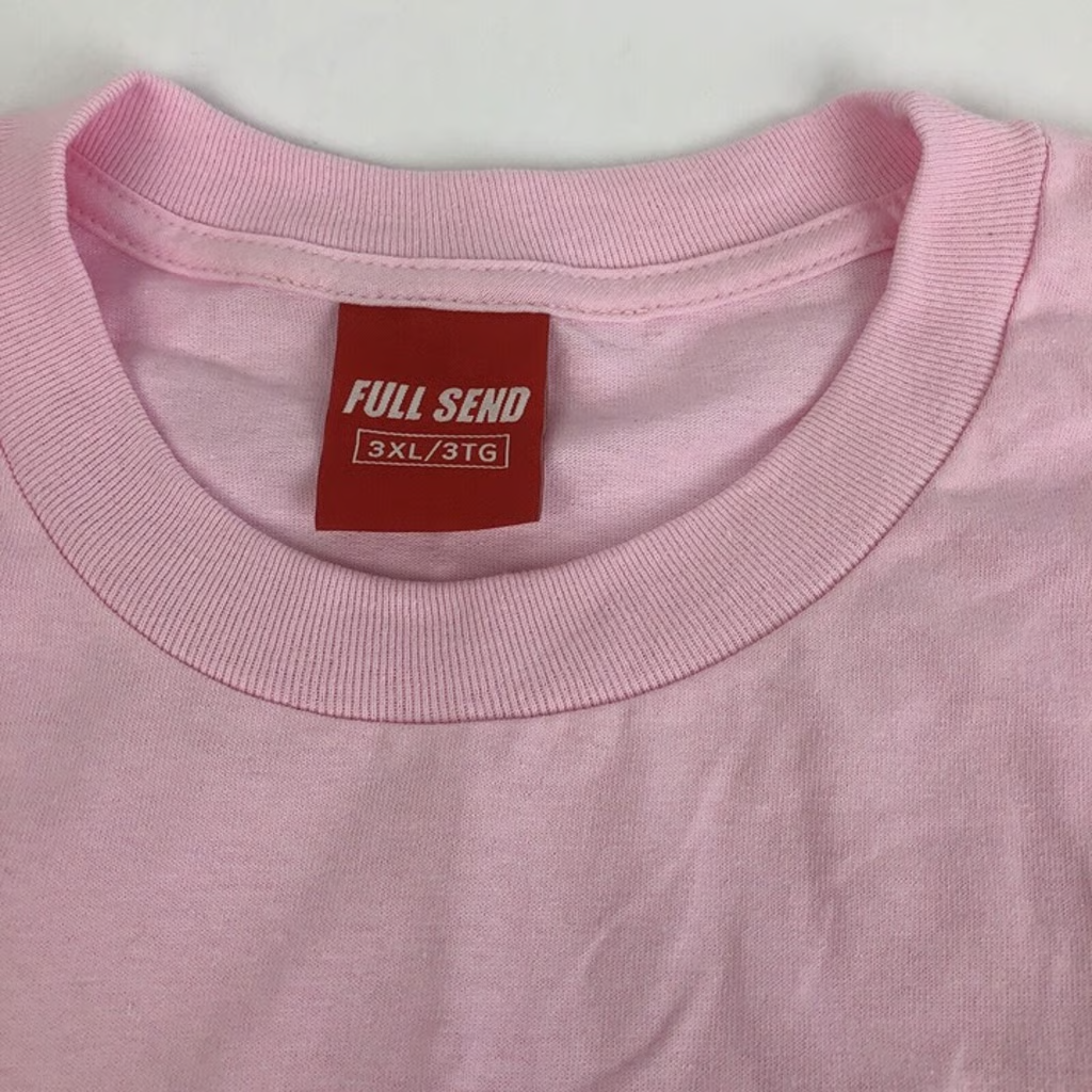 NELK BOYS Full Send " Married to the Send " TRIPLE XL 3XL PINK SS T-Shirt RARE