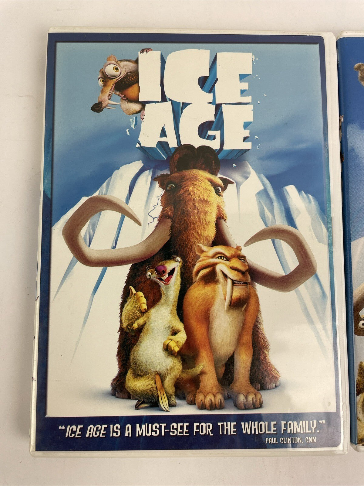 Lot of 2 x DREAMWORKS Ice Age Movies ICE AGE, ICE AGE - Dawn of the Dinosaurs